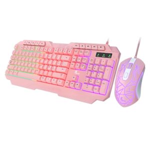 Combo Gamer Xtech XTK-540S – Teclado Multimedia en Español + Mouse con Iluminación LED Multicolor